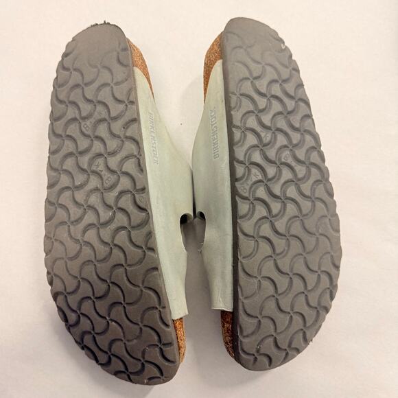 Birkenstock Arizona Nubuck Big Buckle Hardware Slide Sandals EU 43 - Picture 2 of 2